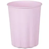 xx kubeczki plastikowe falbanka 220 ml fioletowy 1 op 4 szt