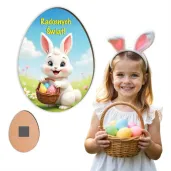 xx magnes na wielkanoc krolik radosnych swiat