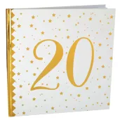 xx metallic ages guest book 20
