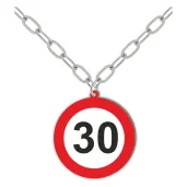 xx naszyjnik na lancuszku traffic 30