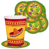 xx podkladki papierowe lato w meksyku x12