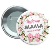 xx przypinka najlepsza mama na swiecie