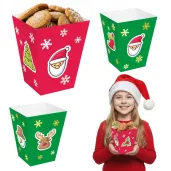 xx pudelka na popcorn bajeczne swieta 4 szt