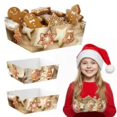 xx pudelka na przekaski piernikowy czar 4 szt