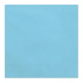 xx serwetki papierowe jasny niebieski 33x33cm 1 op 20 szt
