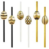 xx slomki wielkanoc pisanki glamour x6