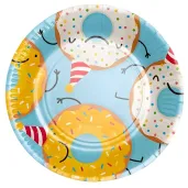xx zta talerzyki donut 23 cm 8 szt