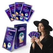 zabawa na andrzejki karty do gry wrozby andrzejkowe dla dzieci talia z pudelkiem 27 szt