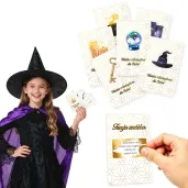 zabawa na andrzejki zdrapki wrozby andrzejkowe wrozbita maciej dla dzieci 20 szt