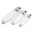 agrafka metalowa classic srebrna stoklasa 28 45 mm 10 szt