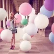 balon b350 pastel olbrzym 90 cm blekitny belbal 36