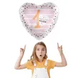 balon foliowy 1 mam roczek serce bialo rozowy premioloon 17 hrt