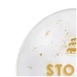 balon foliowy 100 lat zlote przezroczysty tuban 18 orb