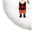 balon foliowy 11 listopada dzieci w stroju krakowskim bialy 18 rnd