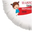 balon foliowy 11 listopada wesole dzieci bialy 18 rnd