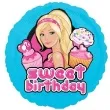 balon foliowy 18 barbie happy birthday