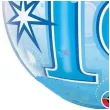 balon foliowy 18 urodziny gwiazdki niebieski qualatex bubbles 22 orb