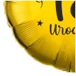balon foliowy 18 urodziny zloty 18 rnd