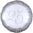 balon foliowy 25 rocznica slubu amscan 18 rnd