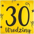 balon foliowy 30 urodziny zloty 18 rnd