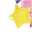 balon foliowy 6 gwiazd partypal 18 str zestaw