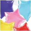 balon foliowy 6 gwiazd partypal 18 str zestaw