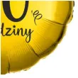 balon foliowy 60 urodziny zloty 18 rnd