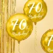 balon foliowy 70 urodziny 70th birthday zloty partydeco 18 rnd