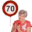 balon foliowy 70 urodziny traffic birthday 18 rnd