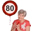 balon foliowy 80 urodziny traffic birthday 18 rnd