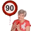 balon foliowy 90 urodziny traffic birthday 18 rnd