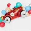 balon foliowy autko z piorunem czerwony partydeco 36 shp
