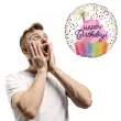 balon foliowy babeczka happy birthday amscan 18 rnd