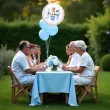 balon foliowy baby boy its a boy dekoracja na baby shower chlopca gender reveal 18 rnd