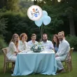 balon foliowy baby boy its a boy dekoracja na baby shower chlopca gender reveal 18 rnd