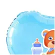 balon foliowy baby boy mis dekoracja na baby shower niebieski 18 hrt