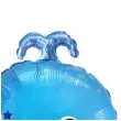 balon foliowy baby boy wieloryb niebieski flexmetal 24 shp