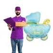 balon foliowy baby boy wozek niebieski godan 24 shp