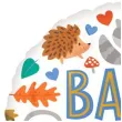 balon foliowy baby boy zwierzeta lesne amscan 18 rnd