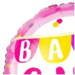 balon foliowy baby girl baner rozowy partypal 18 rnd