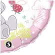 balon foliowy baby girl misiu qualatex 18 rnd
