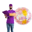 balon foliowy baby girl zyrafa godan 18 rnd