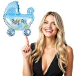 balon foliowy baby shower boy wozek partypal 32 shp