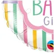 balon foliowy baby shower girl dwustronny qualatex 18 rnd