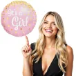 balon foliowy baby shower its a girl rozowy partypal 18 rnd