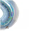 balon foliowy beauty and charm cyfra 5 srebrny holograficzny godan 30 dgt