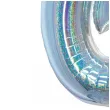 balon foliowy beauty and charm cyfra 6 srebrny holograficzny godan 30 dgt