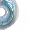 balon foliowy beauty and charm cyfra 6 srebrny holograficzny godan 30 dgt