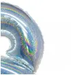 balon foliowy beauty and charm cyfra 8 srebrny holograficzny godan 30 dgt