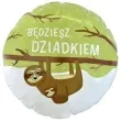 balon foliowy bedziesz dziadkiem leniwiec godan 18 rnd
